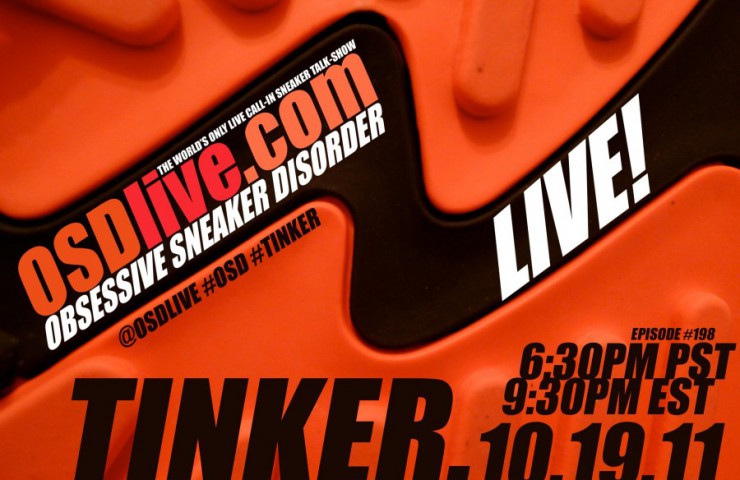 Tinker Hatfield live phone in tonight! Tinker Hatfield live phone in tonight!