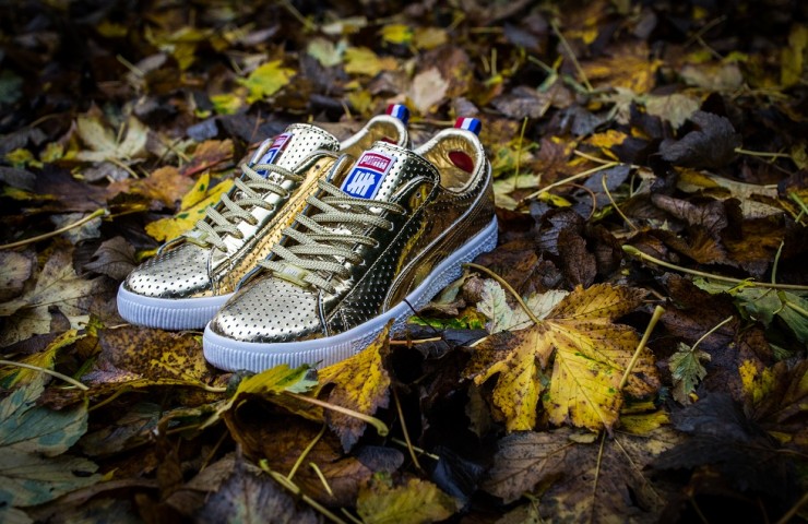 PUMA x UNDFTD ‘Gametime’ 24K Clyde PUMA x UNDFTD ‘Gametime’ 24K Clyde