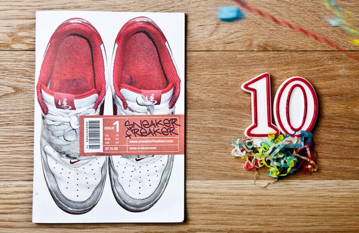 Sneaker Freaker turns 10 years old!! Sneaker Freaker turns 10 years old!!