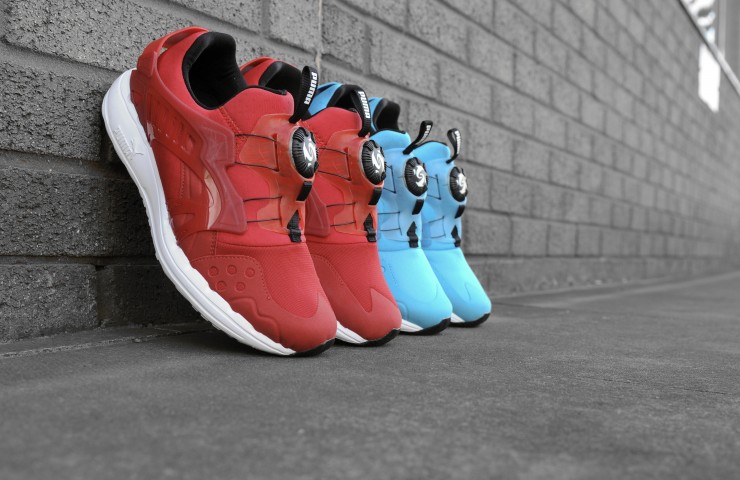 PUMA Disc Blaze Lite – Hawaiian Ocean & Fire Red PUMA Disc Blaze Lite – Hawaiian Ocean & Fire Red