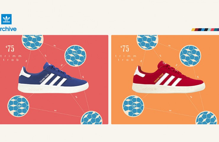 adidas Originals Trimm-Trab ‘Red and Blue’ – size? UK exclusive adidas Originals Trimm-Trab ‘Red and Blue’ – size? UK exclusive