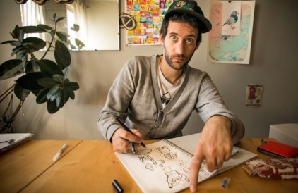Artist Focus: Jon Burgerman Artist Focus: Jon Burgerman