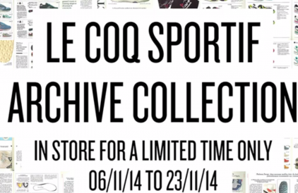 Le Coq Sportif x Crepe City Archive Exhibition Recap. Le Coq Sportif x Crepe City Archive Exhibition Recap.