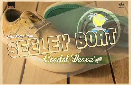 adidas Originals Select Collection Seeley Boat ‘Coastal Weave’ – size? Exclusive adidas Originals Select Collection Seeley Boat ‘Coastal Weave’ – size? Exclusive