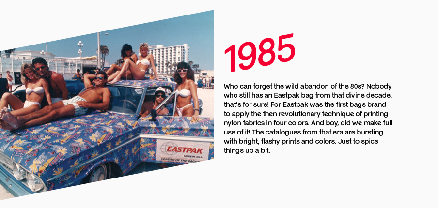 The EASTPAK Story. Since 1952.