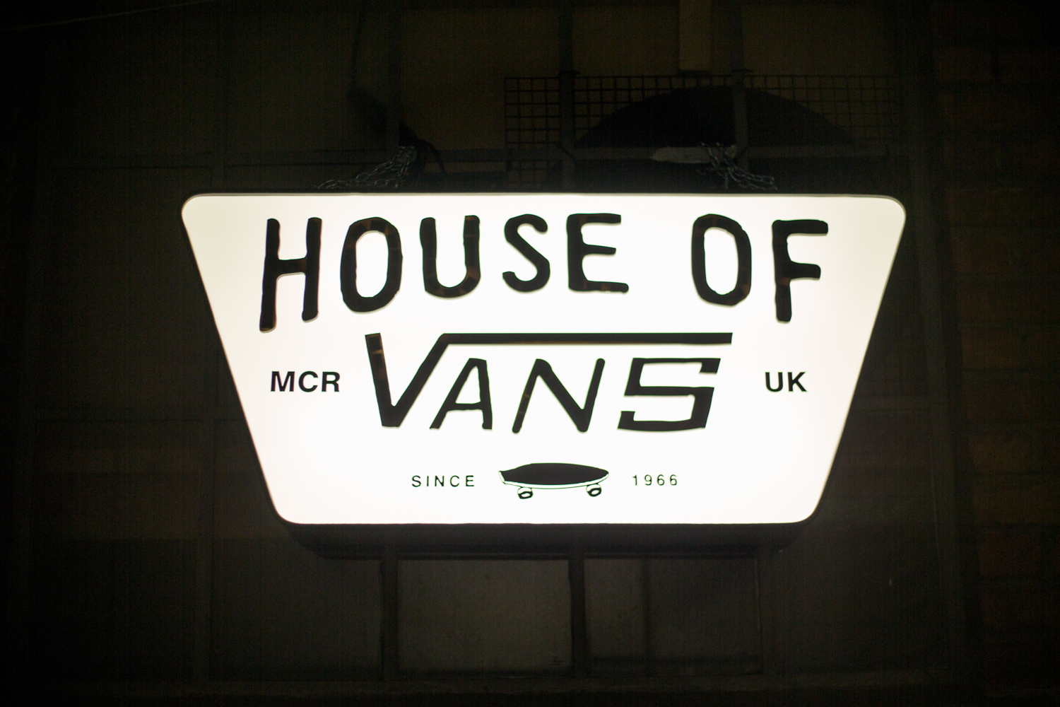 House of Vans Manchester Launch Event size? blog