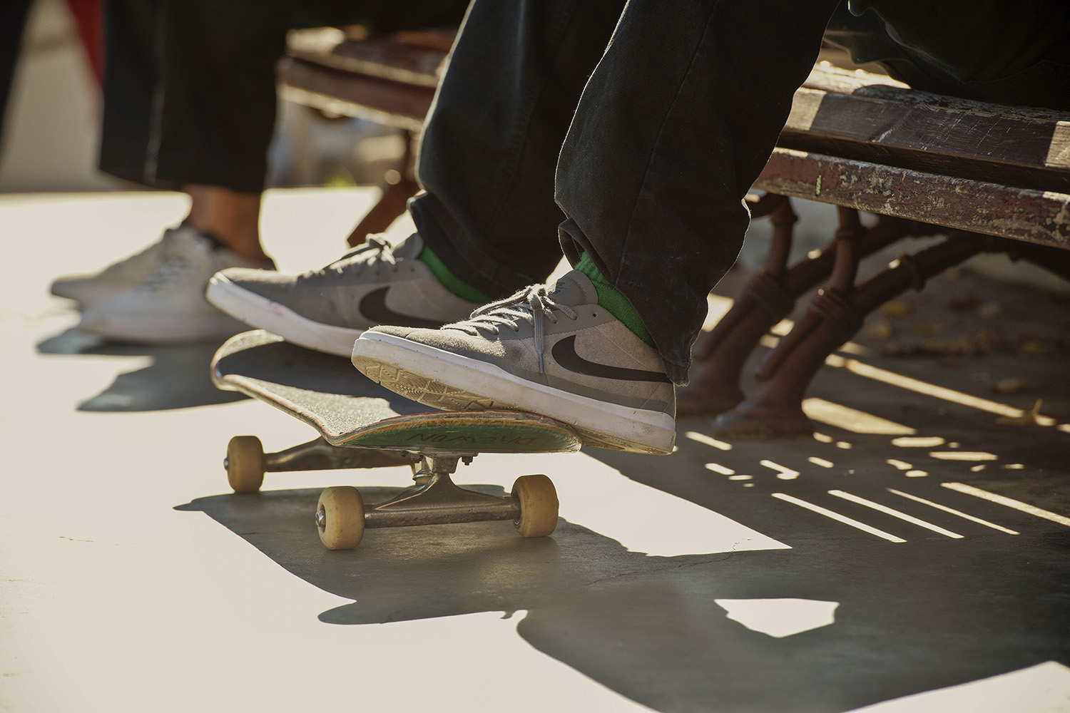 nike sb bruin on feet