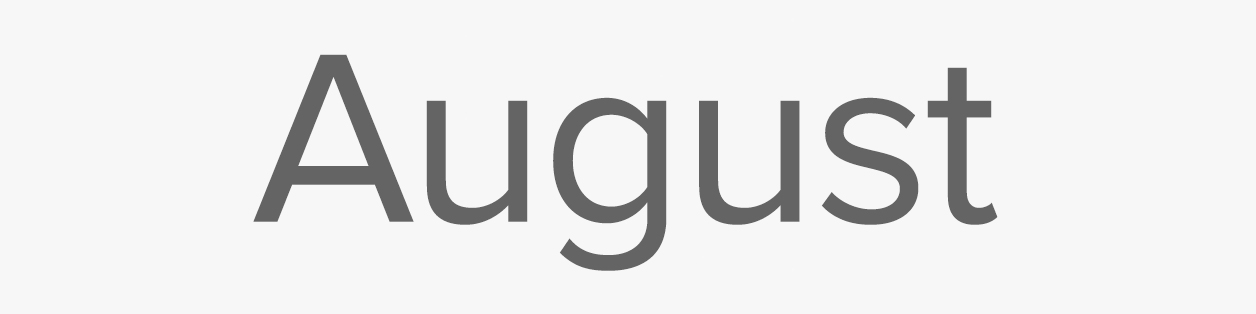 august