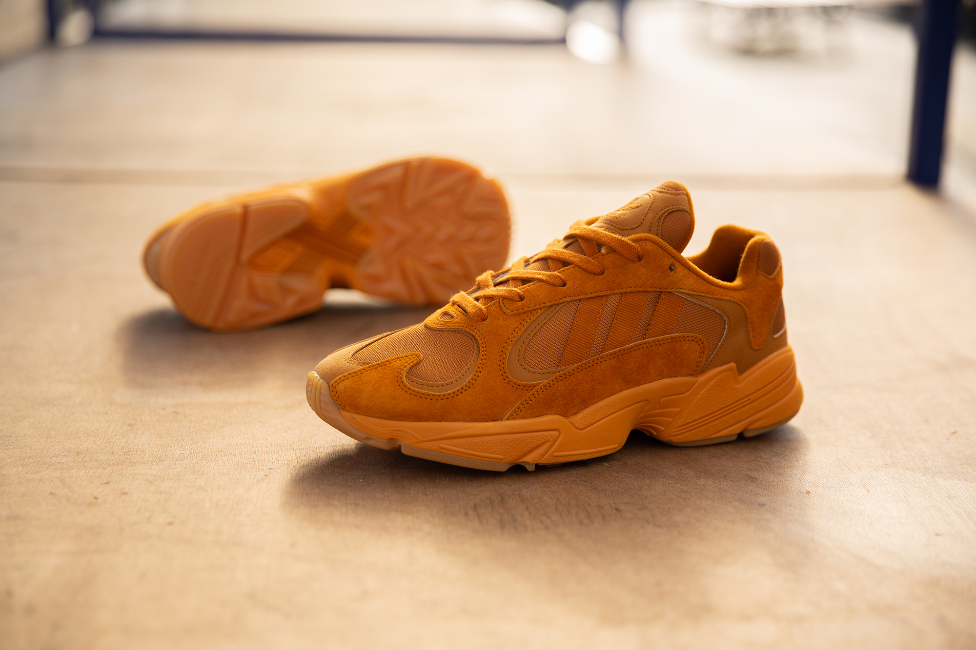 Adidas originals yung-1 on sale ochre