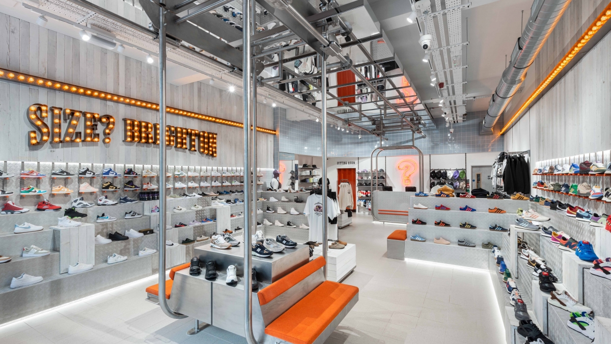 Check out our new size? Brighton store Check out our new size? Brighton store