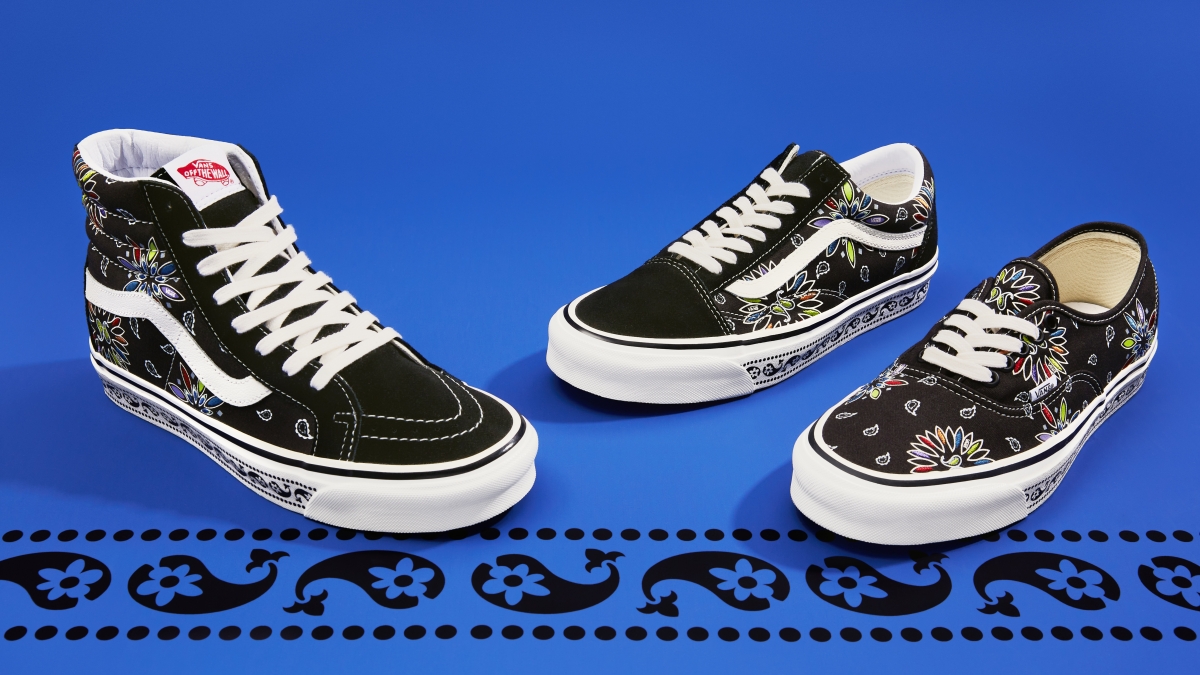 Three classic Vans silhouettes receive a paisley upgrade Three classic Vans silhouettes receive a paisley upgrade