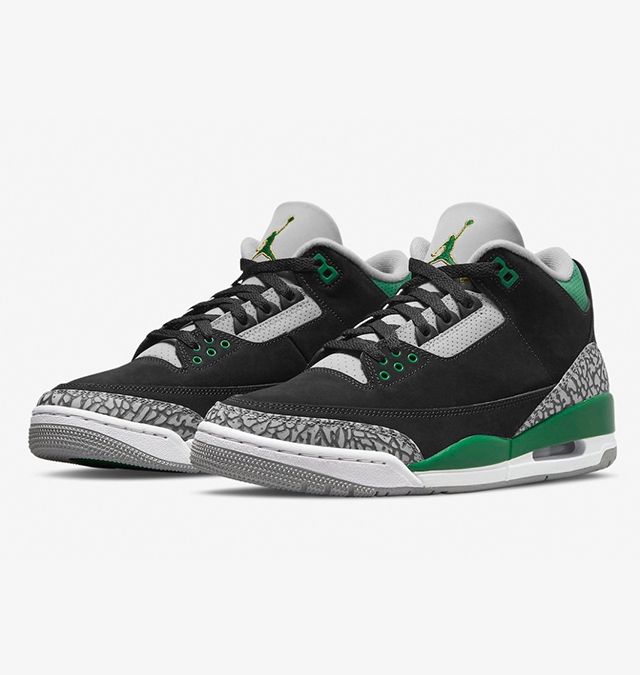 The autumn-ready Air Jordan 3 ‘Pine Green’ The autumn-ready Air Jordan 3 ‘Pine Green’